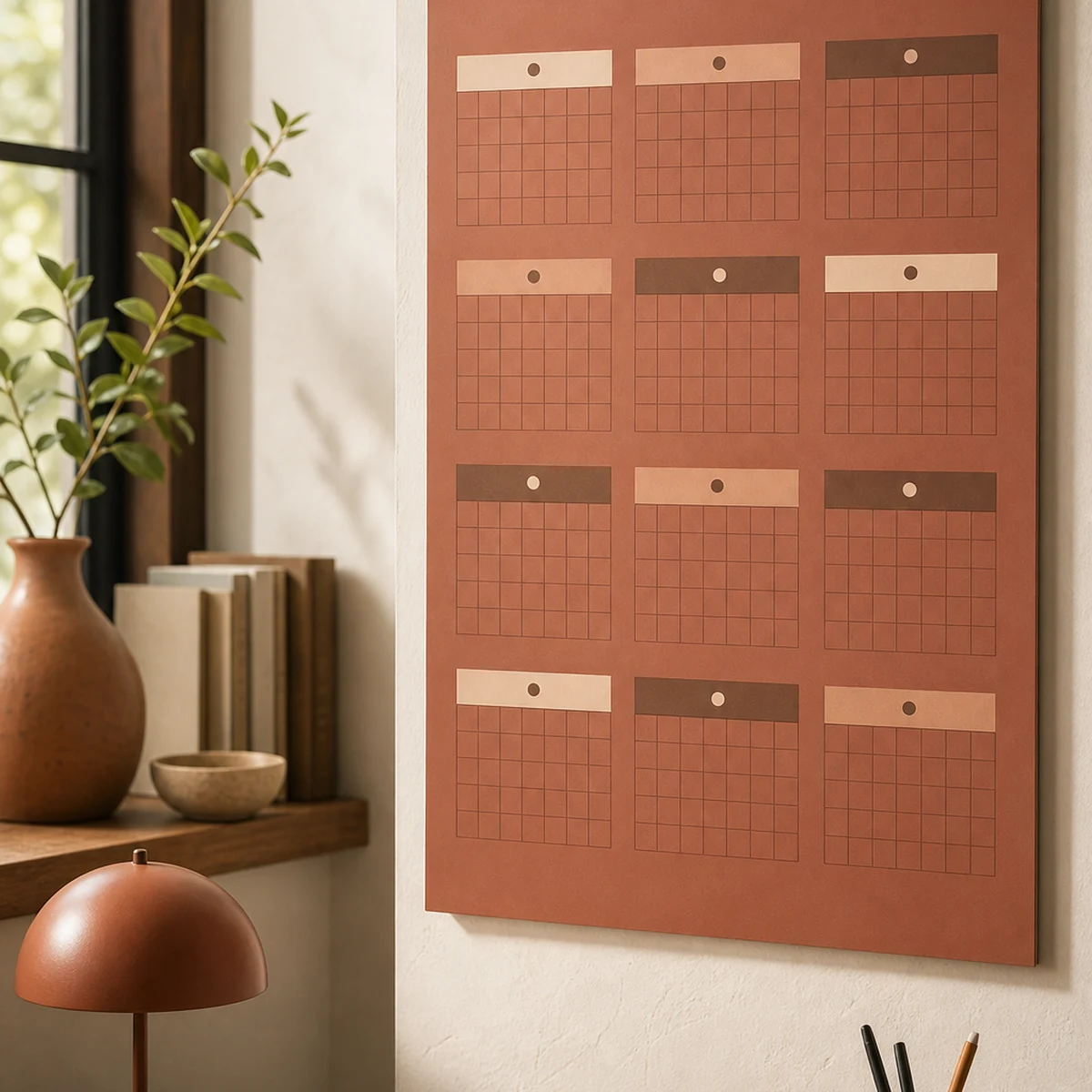 2026 Yearly Wall Calendar | Clay